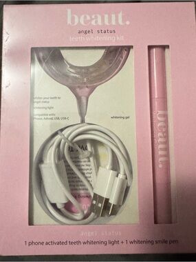 Angel Status Teeth Whitening Kit - Pink